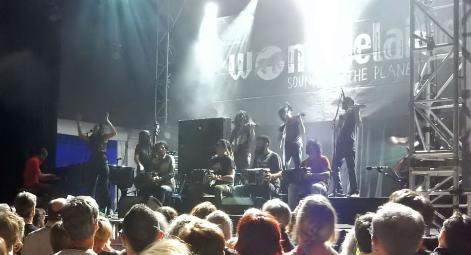 Orquesta Tipica Fernandez Fierro - Image by Michael Coghlan - WOMADelaide - The Clothesline