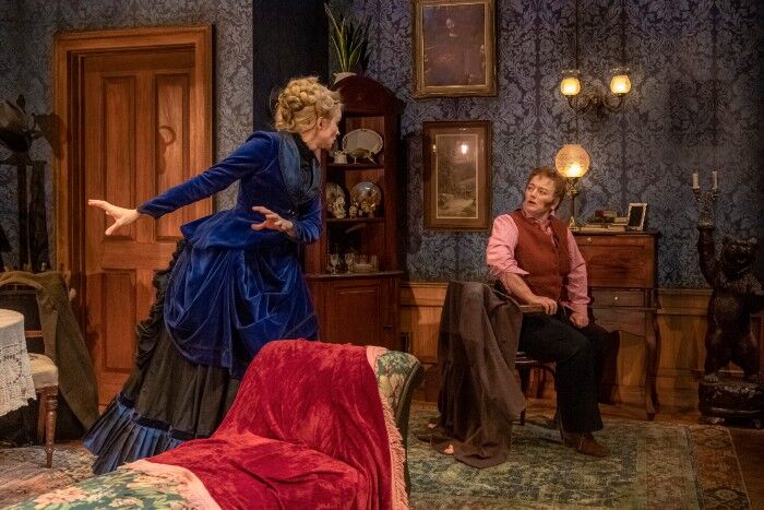 Gaslight by Patrick Hamilton - Ksenja Logos & Eileen Darley - Image by Chris Herzfeld - STCofSA - The Clothesline