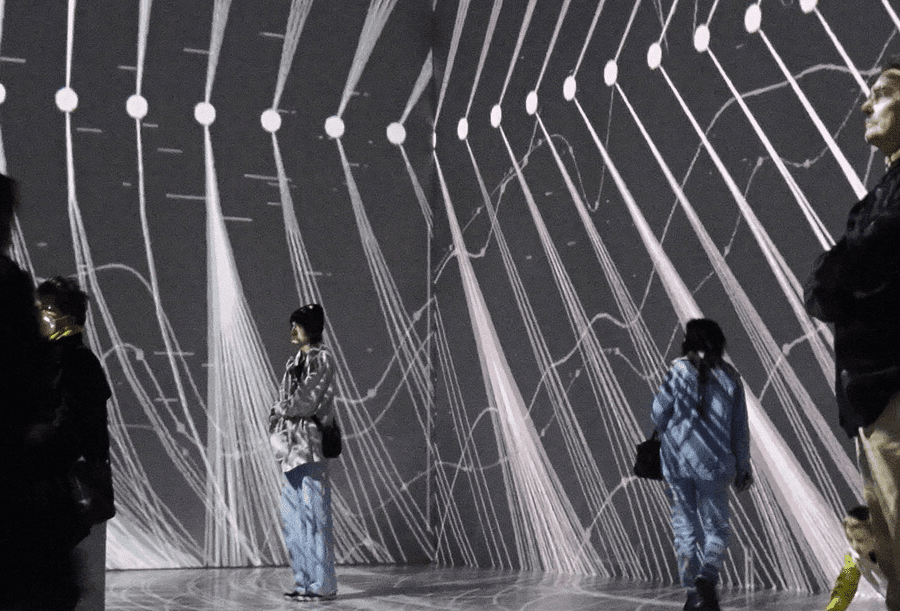 Wisdom Of AI Light by Ouchhh Studio: Totally Bewitching ~ Illuminate Adelaide 2022 Review